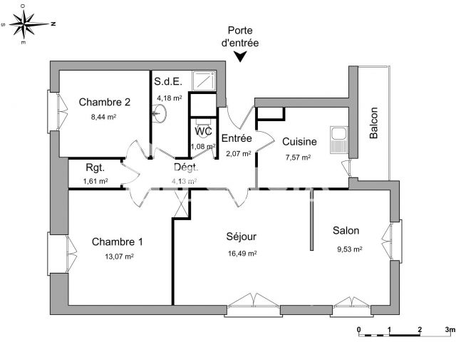plan appartement 7 chambres